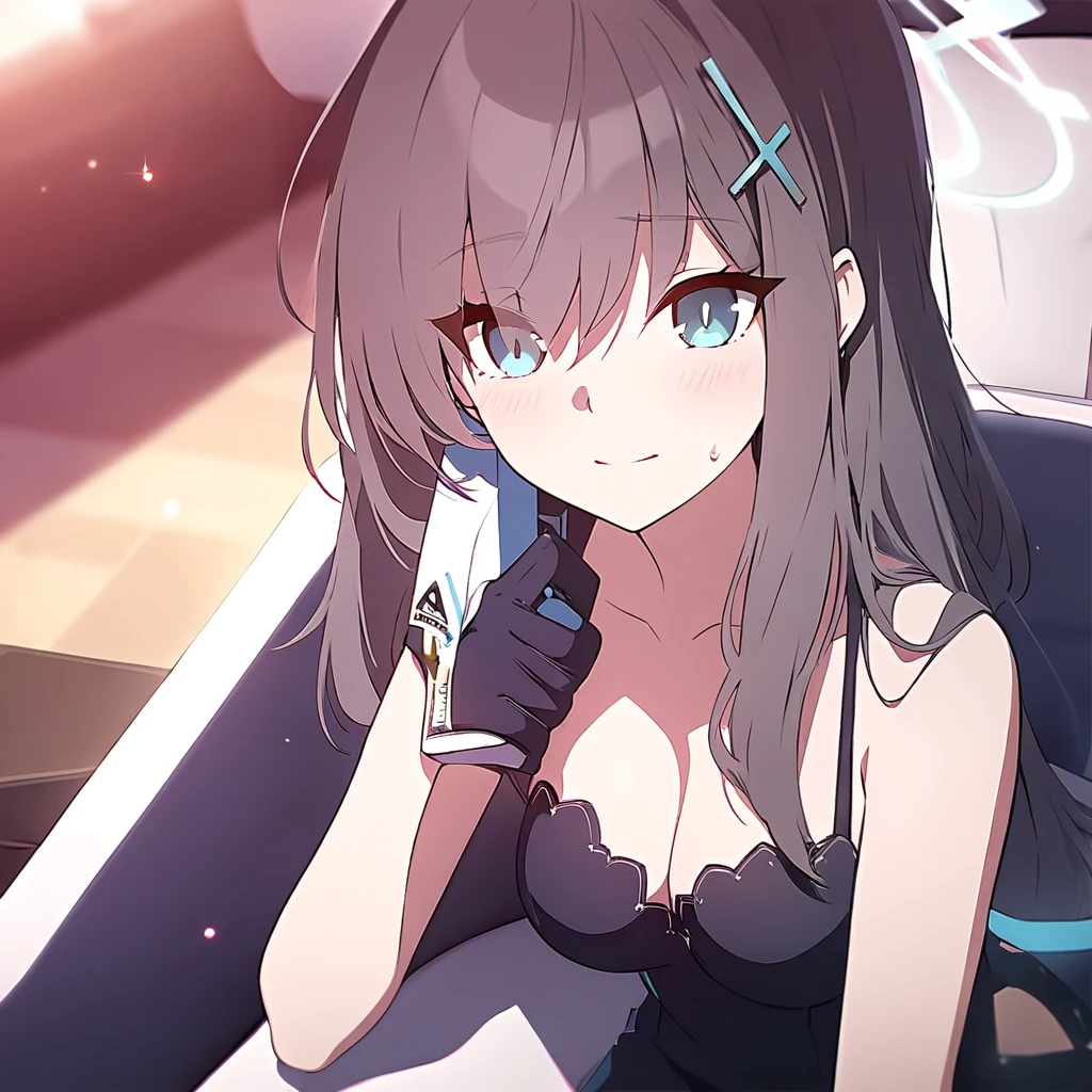 Shiroko(blue archive),best quality,Confident face
