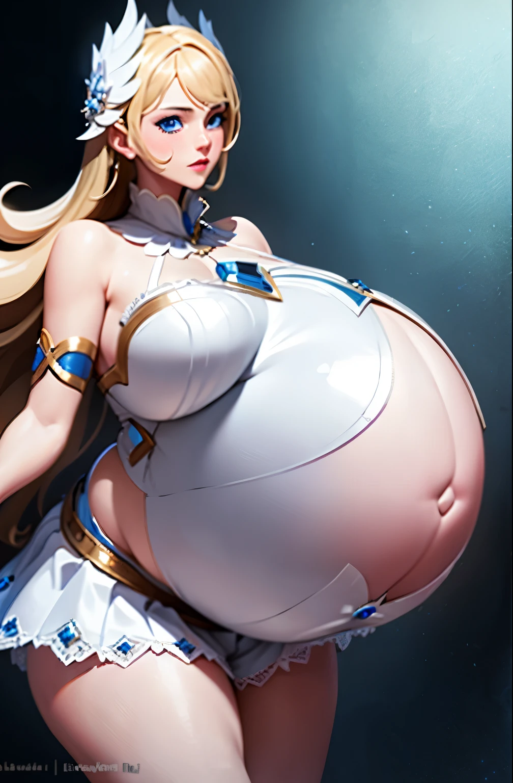 Old gold hair,Big Baby Bump pregnant , Big , nipple, cum,16 years girl, Big pregnant Belly, Big Pregnant girl, Largest Belly of Pregnant, Huge Pregnancy Belly, blue eyes, huge 9 months Pregnancy Belly, Odette from Mobile Legends Bang Bang