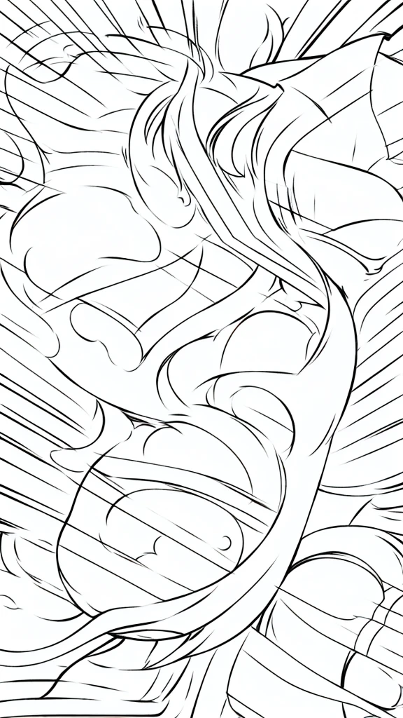 Lineart only, manga style, wip, nsfw, explicit.