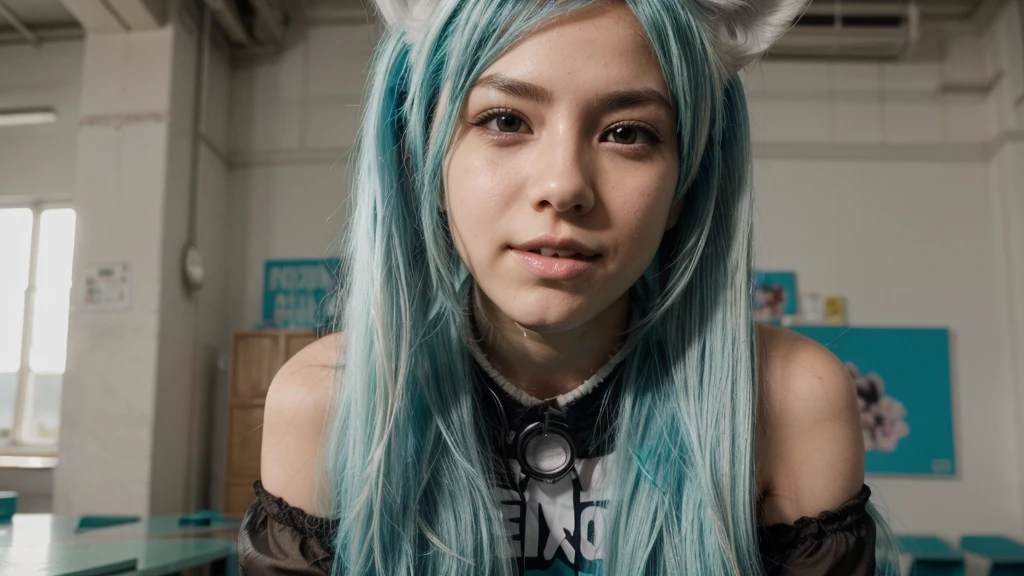 Adolescente hatsune miku aqua fox creampie handjob por un pene de perro grande en un aula add_detalle, pov blowjob creampied face agregar_detalle, internal creampie xray add_detail:1, gimiedo, cara de placer, sonrojada, cuerpo sudado, acalorada add_detail, horny ,