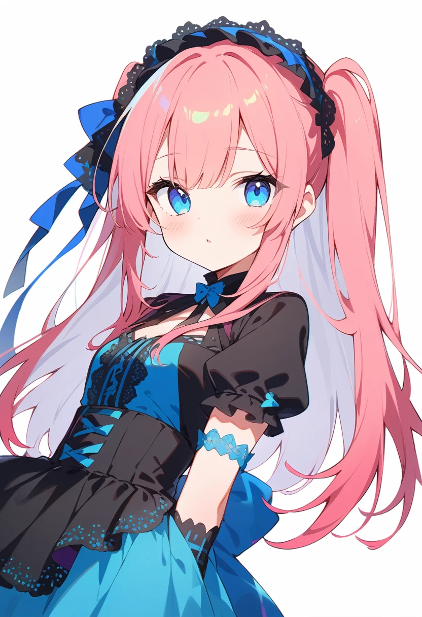 high quality、(8K quality),(((最high quality))), 16-year-old girl、White Background、B girl fashion、Ephemeral、Inner Color、((Sexual)),