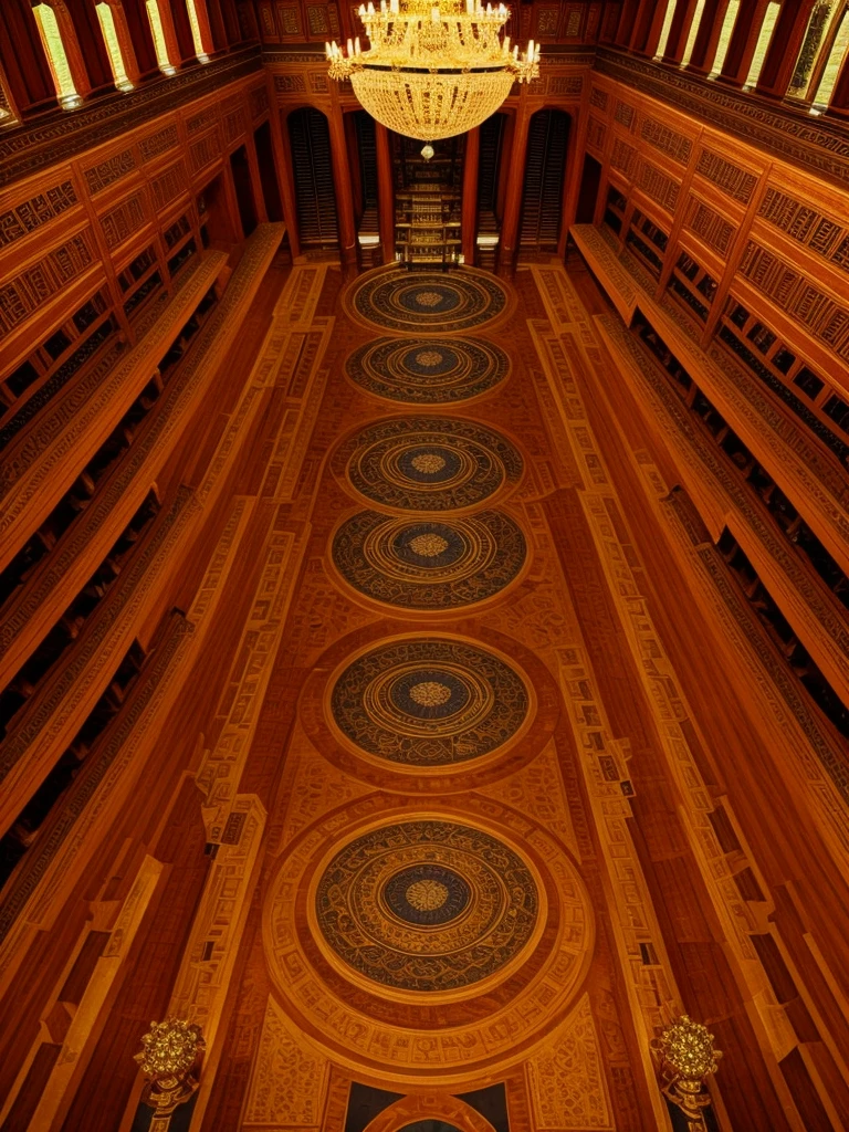 - **Great Hall**: center of the palace There was the throne of Emperor Yang Ming. Seating is surrounded by dining tables and meeting areas.