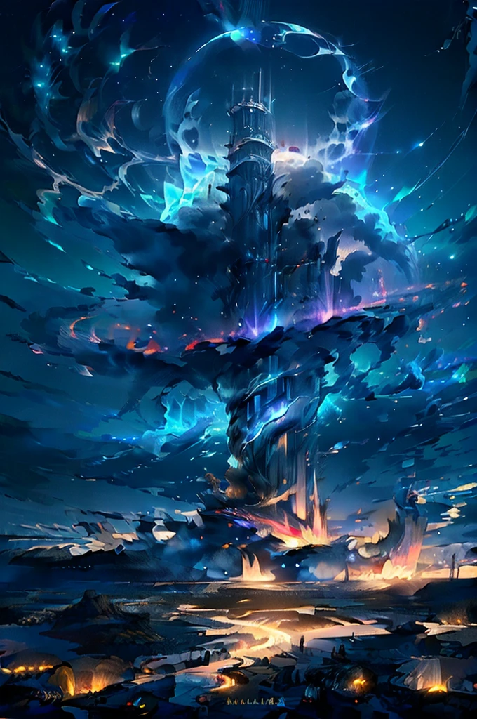 (3 people:2),Multi-text photos,(masterpiece:1.2),Highest quality,(figure:1.2),(Very detailed),Gothic,Hyper Details,(Delicate and detailed), (Intricate details), (Cinematic Light,Highest quality Backlights), Clear lines, From below,(Majestic、golden sky),Perfect body,(Bioluminescent hair:1.2),(Glowing Eyes:1.3),(),Fantasy, Close your eyes for a moment,skyline,(dynamic:1.2),((compensate)),High Contrast,(Best lighting, Very delicate and beautiful),((Cinematic Light)),(((colorful))), elegant,(映画のmasterpiece),intense,Powerful,Splashes of color,really eye-catching,(Brimstone),(Dark Lineage),Shadowy,underworld,subterranean,((背景にcolorfulなペイントが飛び散る, Dulux,)),((caustic)),Dynamic Angle,Beautiful sparkle,(Enchanting),(Intricately detailed movie backgrounds),(Artfully crafted brilliance),amazing,Gorgeous sky background, Detailed Clouds, ray tracing reflection, Ambient Occlusion,Havoc,(Shrouded in fog), (Atmospheric),spooky,Hellspawn,fire ,inflammation,intense、[[I see a figure in the distance]]、rainbow、prism