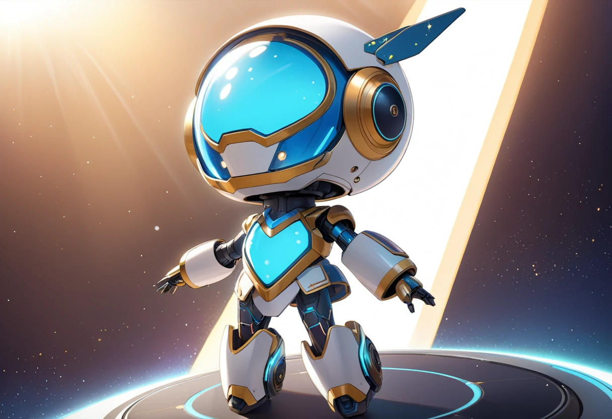An android idol that exists in the distant future