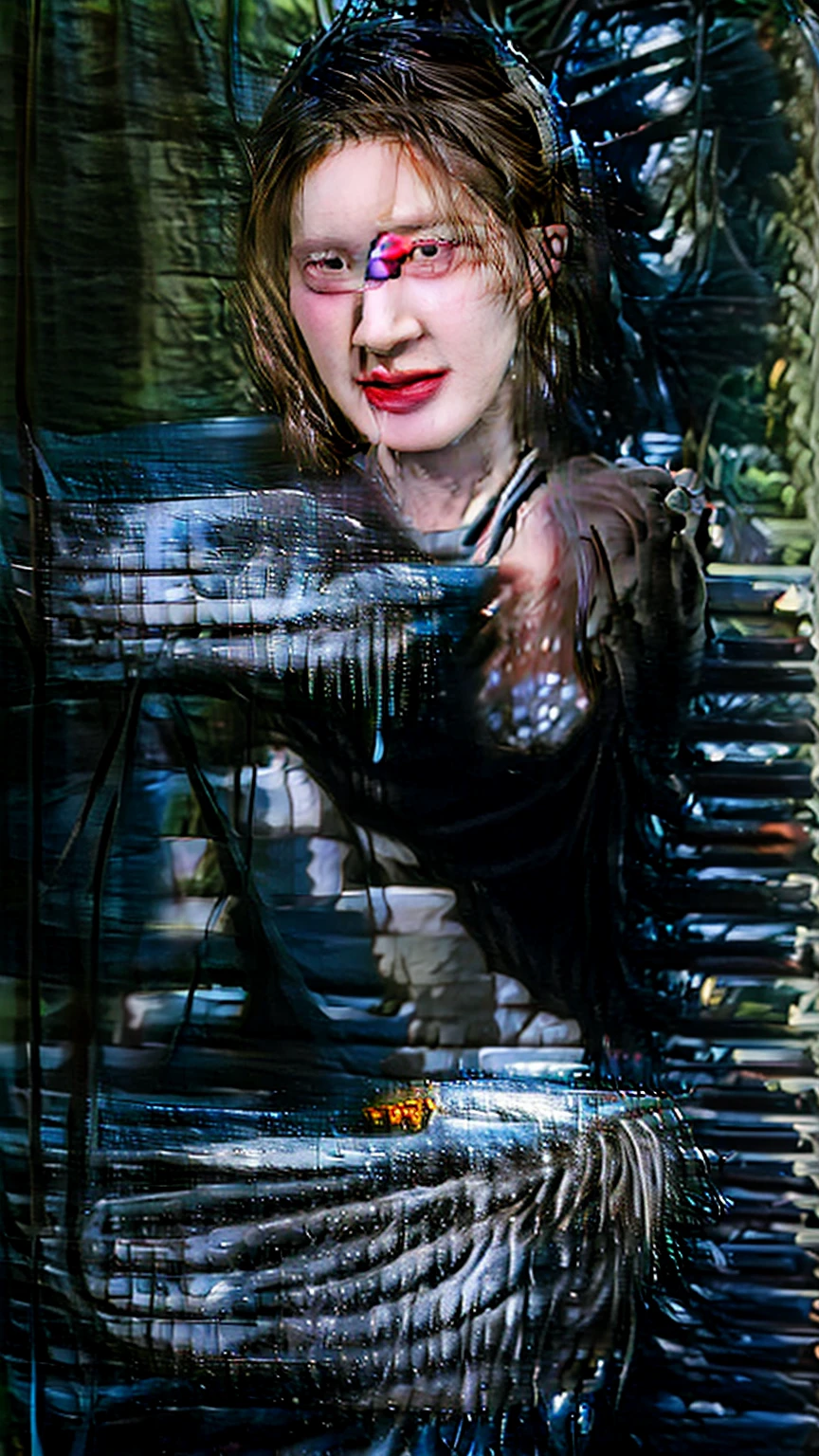 a woman next to a police car,(wearing sexy cop uniform:1.5), naked, 
good hand,4k, high-res, masterpiece, best quality, head:1.3,((Hasselblad photography)), finely detailed skin, sharp focus, (cinematic lighting), soft lighting, dynamic angle, [:(detailed face:1.2):0.2], medium breasts,
