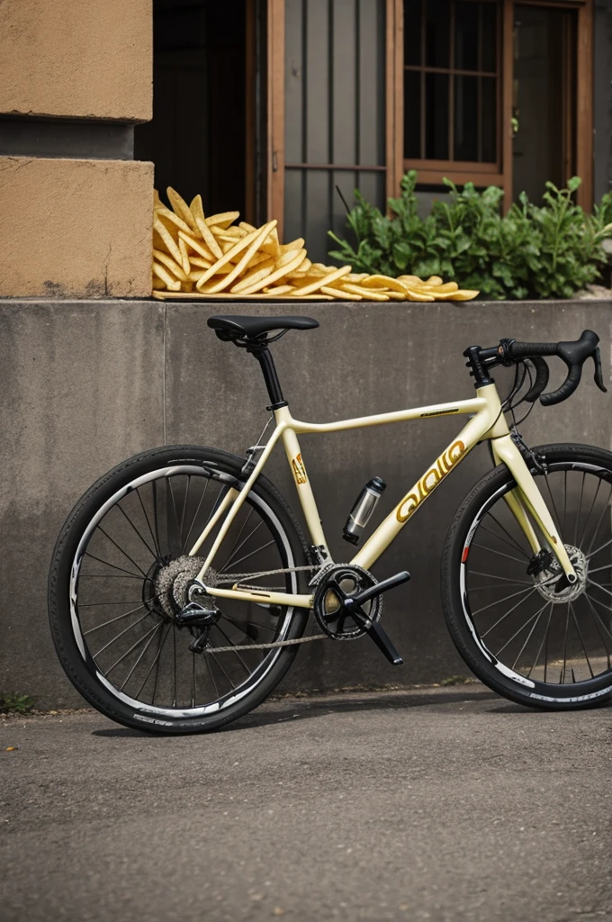 A bike with chips