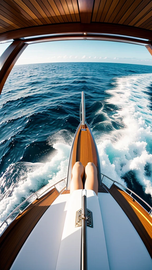 My point of view if I were on a luxury yacht in the middle of the sea