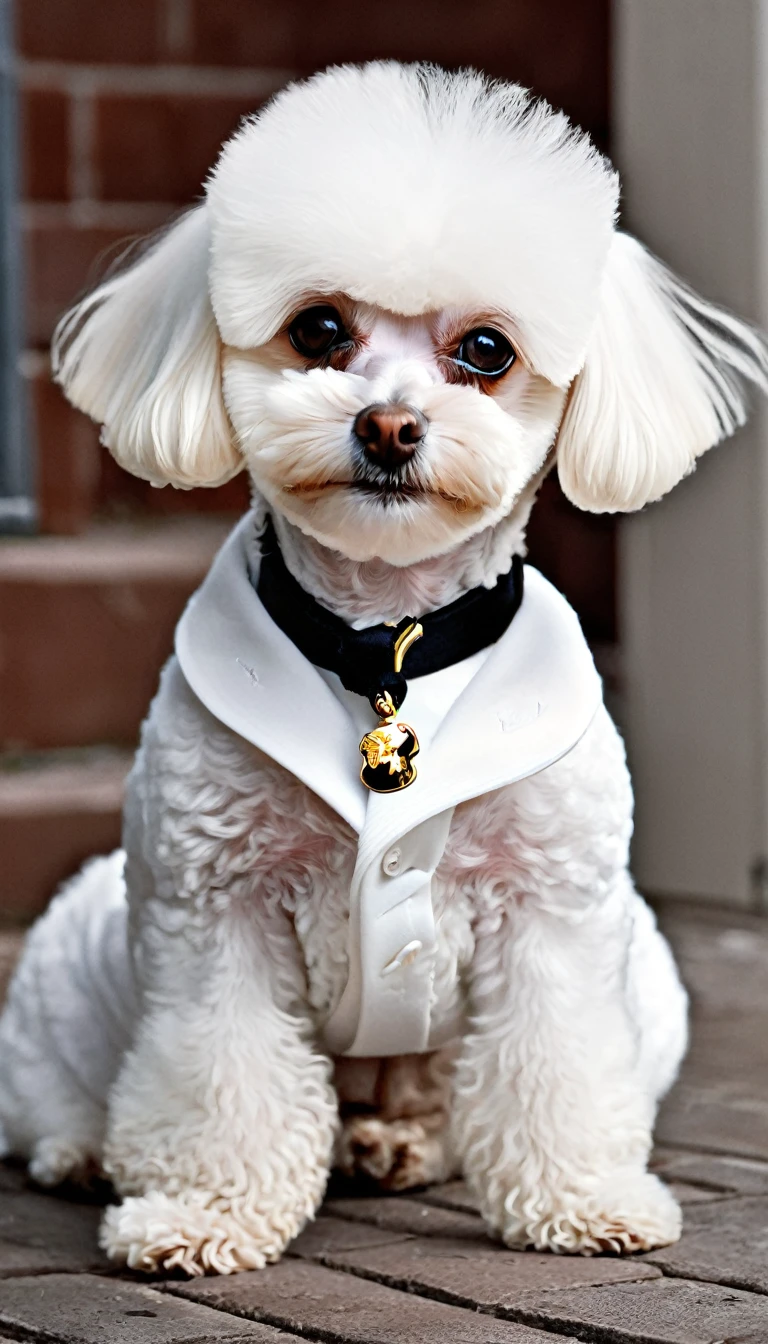 The Godfather of Movies, Corleone, White Toy Poodle