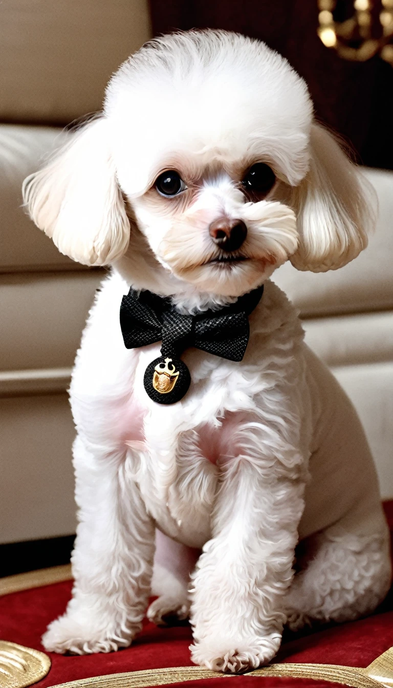 The Godfather of Movies, Corleone, White Toy Poodle