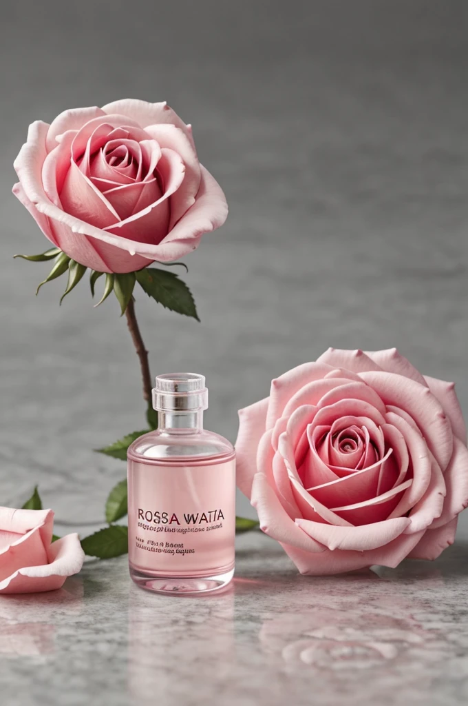 Using figma
I need a poster of rose water with images and the following lines: 'Hydrate and nourish your skin with our rose water. 100% natural, food grade rose water.'"