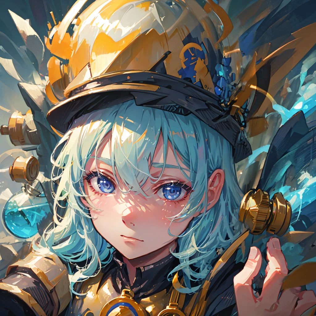 close up alchemist face
