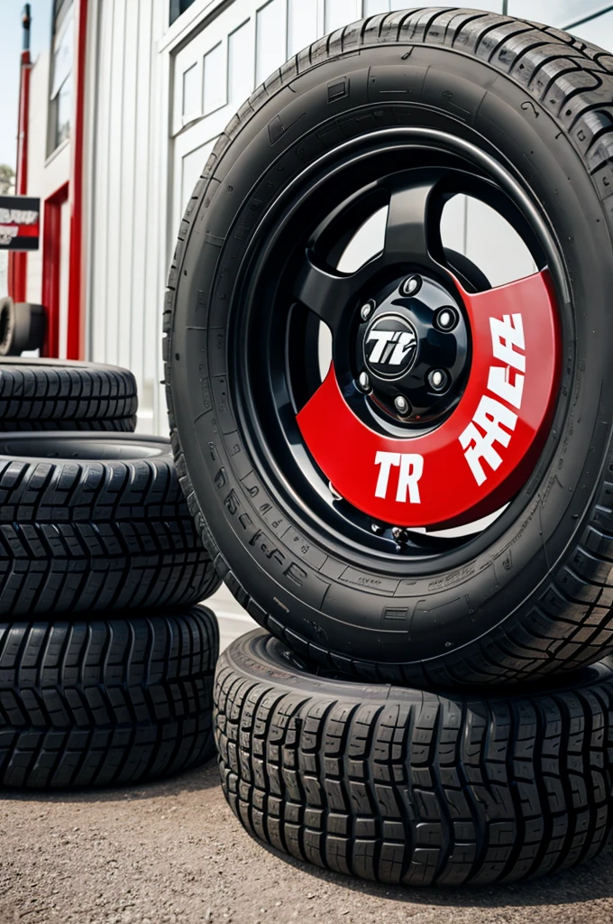 Logo for a tire store