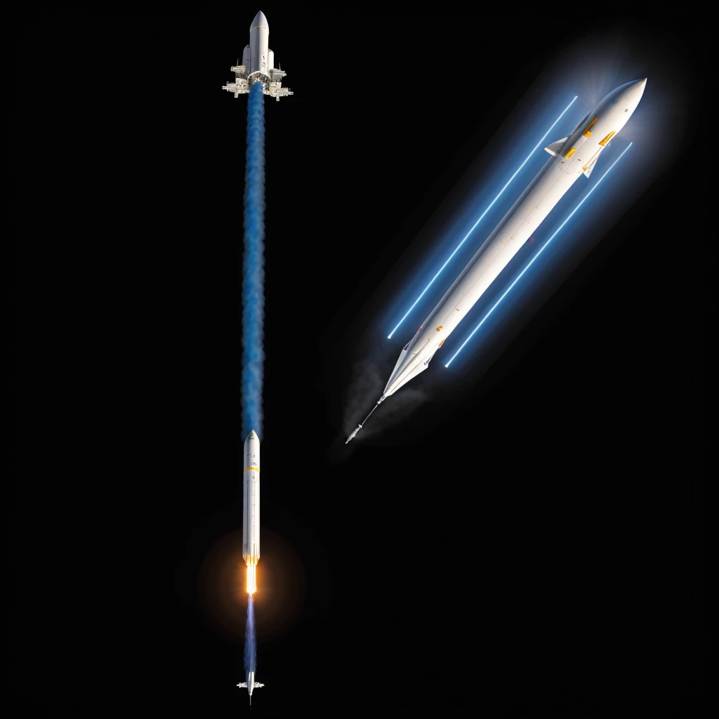 Hypersonic Boosters for Non-Detachable Earth Orbit Departure engineering schematics