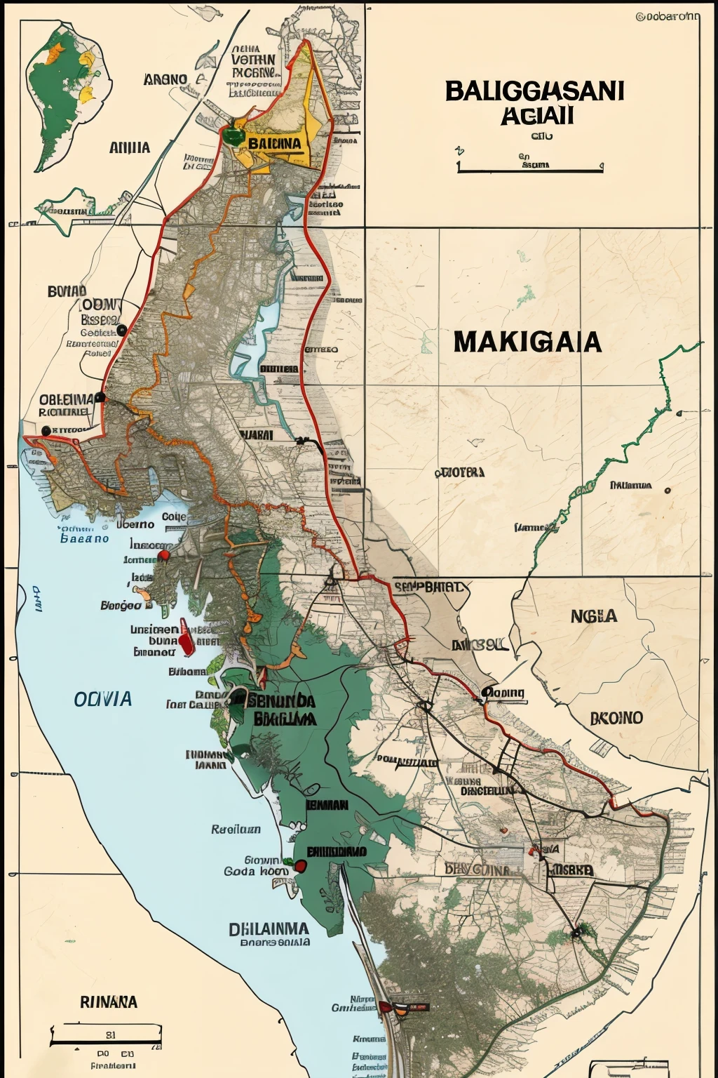 Blooded bangladesh map