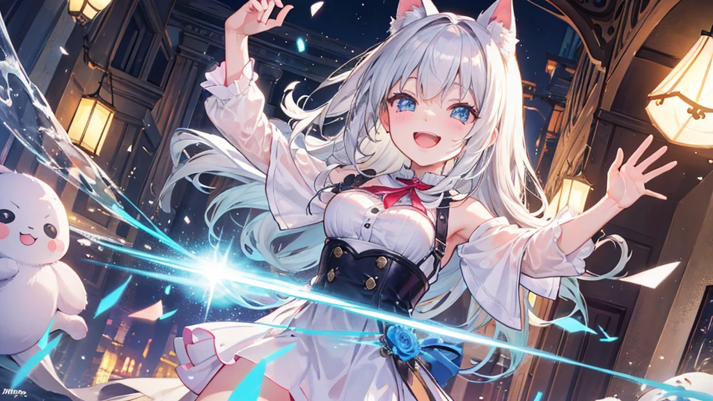 A look of sheer joy