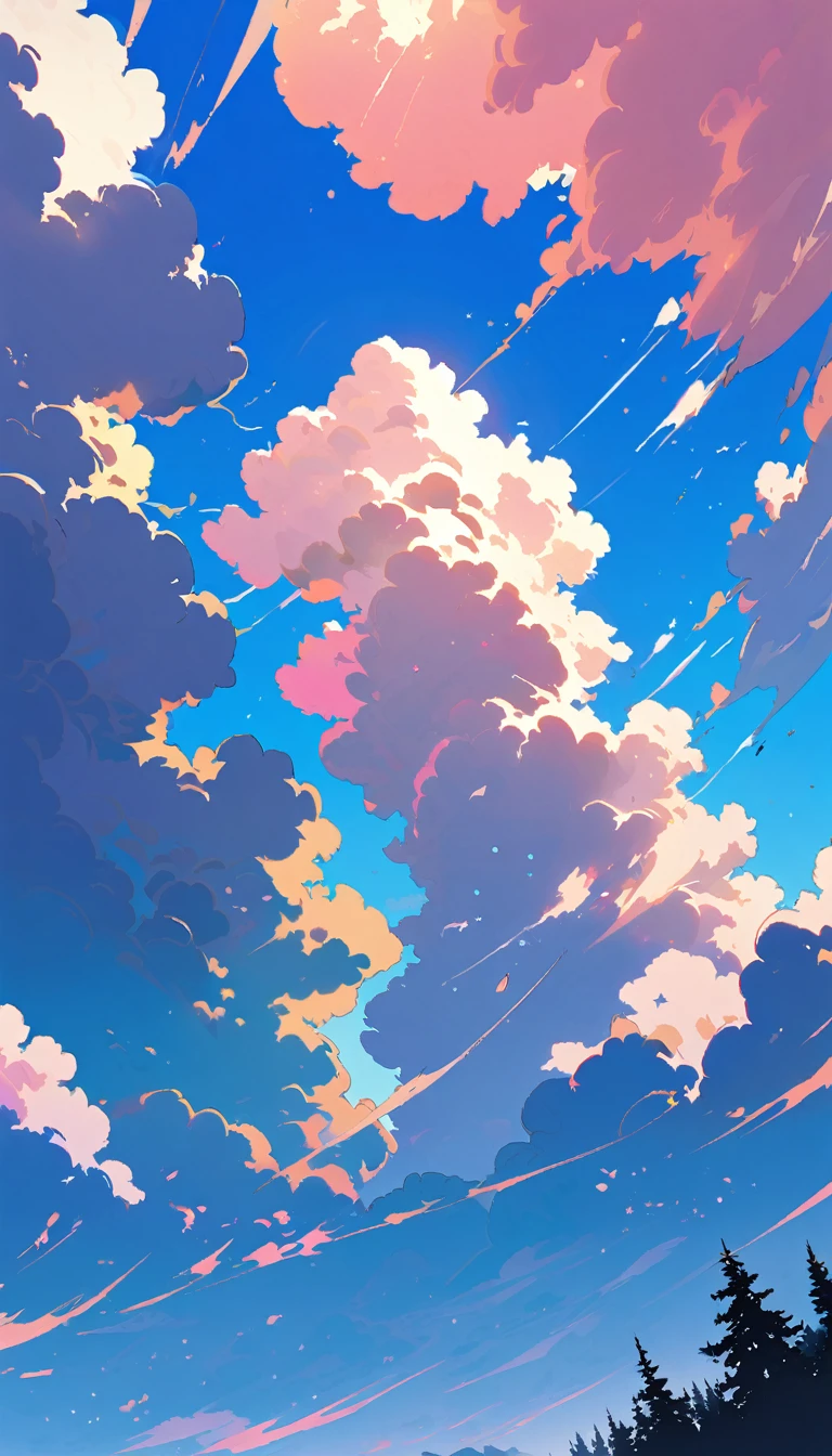 blue sky