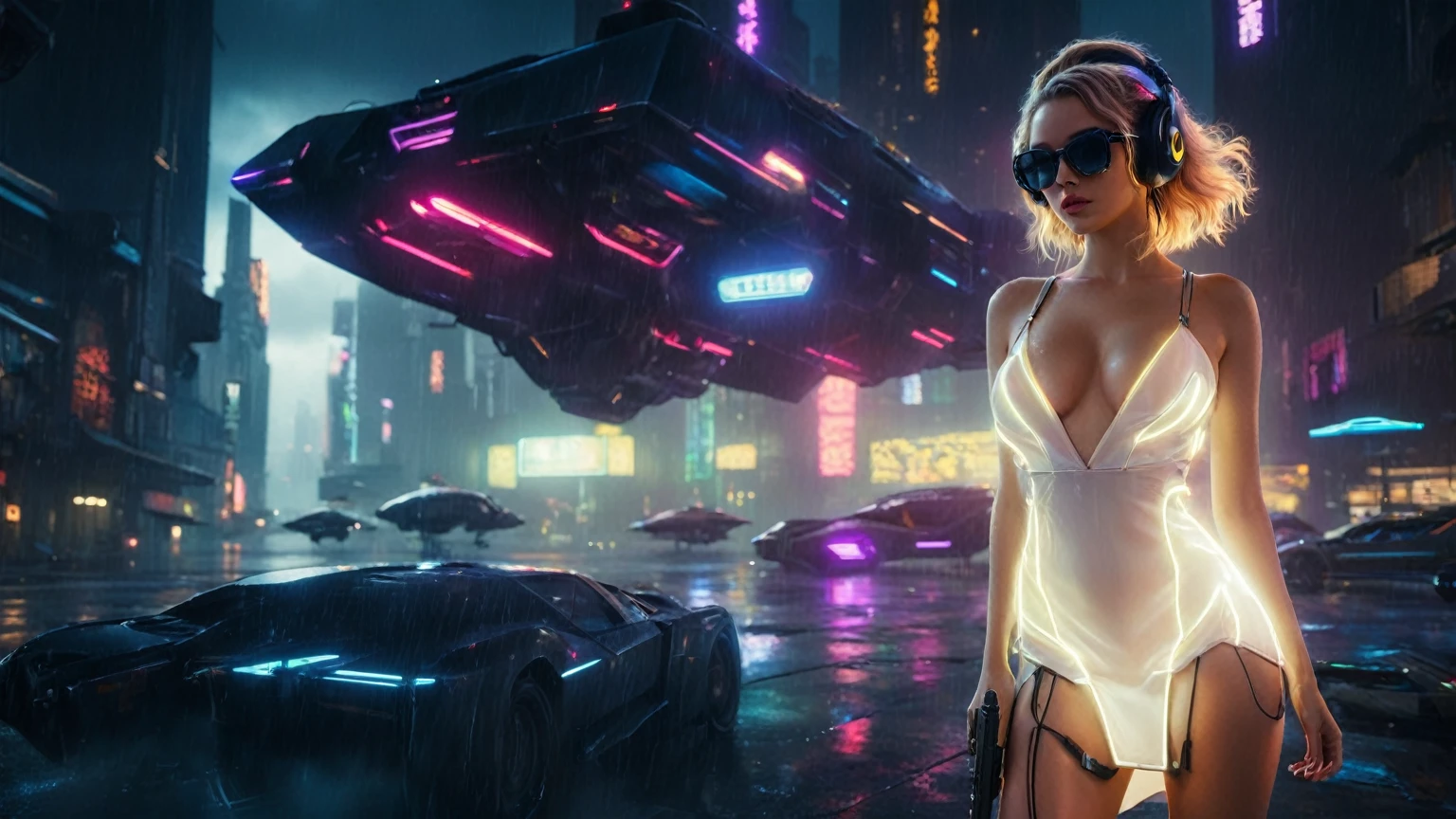 Margot Robbie como Arlequina realista em Ghost in the Shell Night City Market Esquadrão Suicida, sexy, (sentada de pernas abertas) nude, sentada em uma cadeira vinatage, seios a mostra , XF IQ4, 150MP, 50mm, ISO 1000, 1/250s, luz natural, Adobe Lightroom, photolab, Affinity Photo, PhotoDirector 365