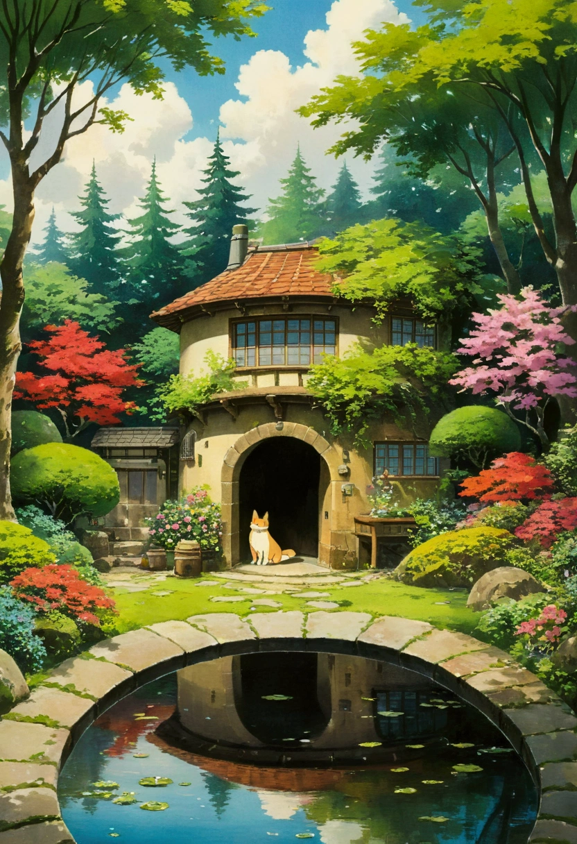 Ghibli　Garden　well　