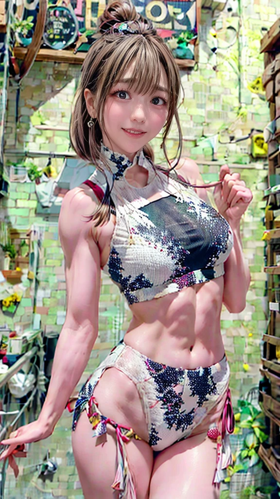 Muscular, Muscularの腹筋、Naked Women、