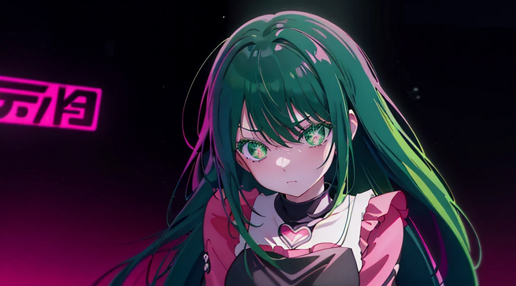 Anime girl with green eyes and neon hair in black and pink outfit, Bad guy anime 8k, Anime style 4k, Anime Cyberpunk Art, Best Anime 4K Konachan Wallpapers, Anime Wallpaper 4K, Anime Wallpaper 4K, anime art wallpaper 8 k, Anime Art Wallpaper 4K, Anime Art Wallpaper 4K, 4k anime wallpaper