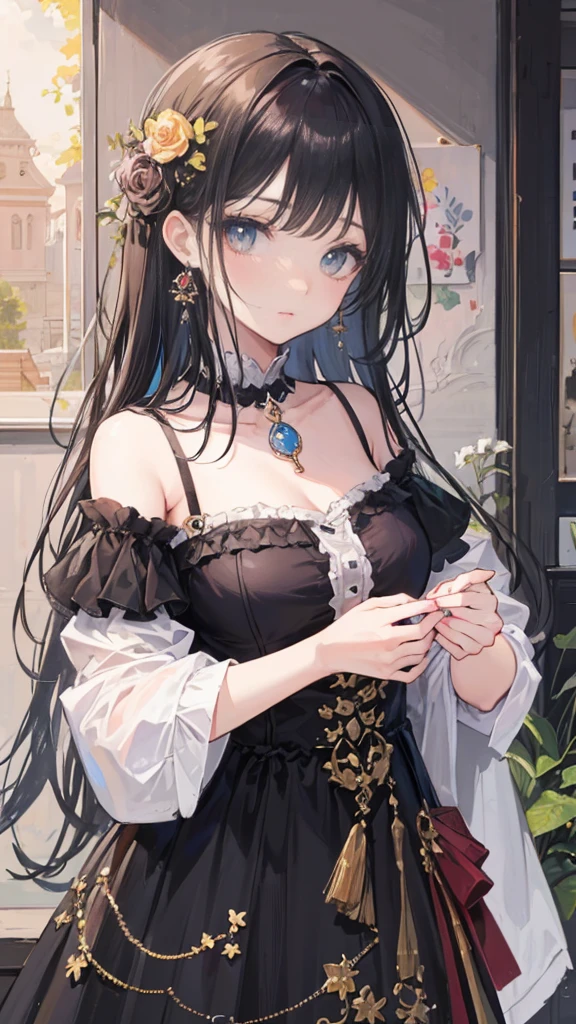 ((Best masterpiece, Perfect quality, Ultra detailed)), A young girl
