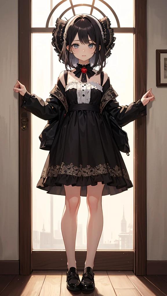 ((Best masterpiece, Perfect quality, Ultra detailed)), A young girl