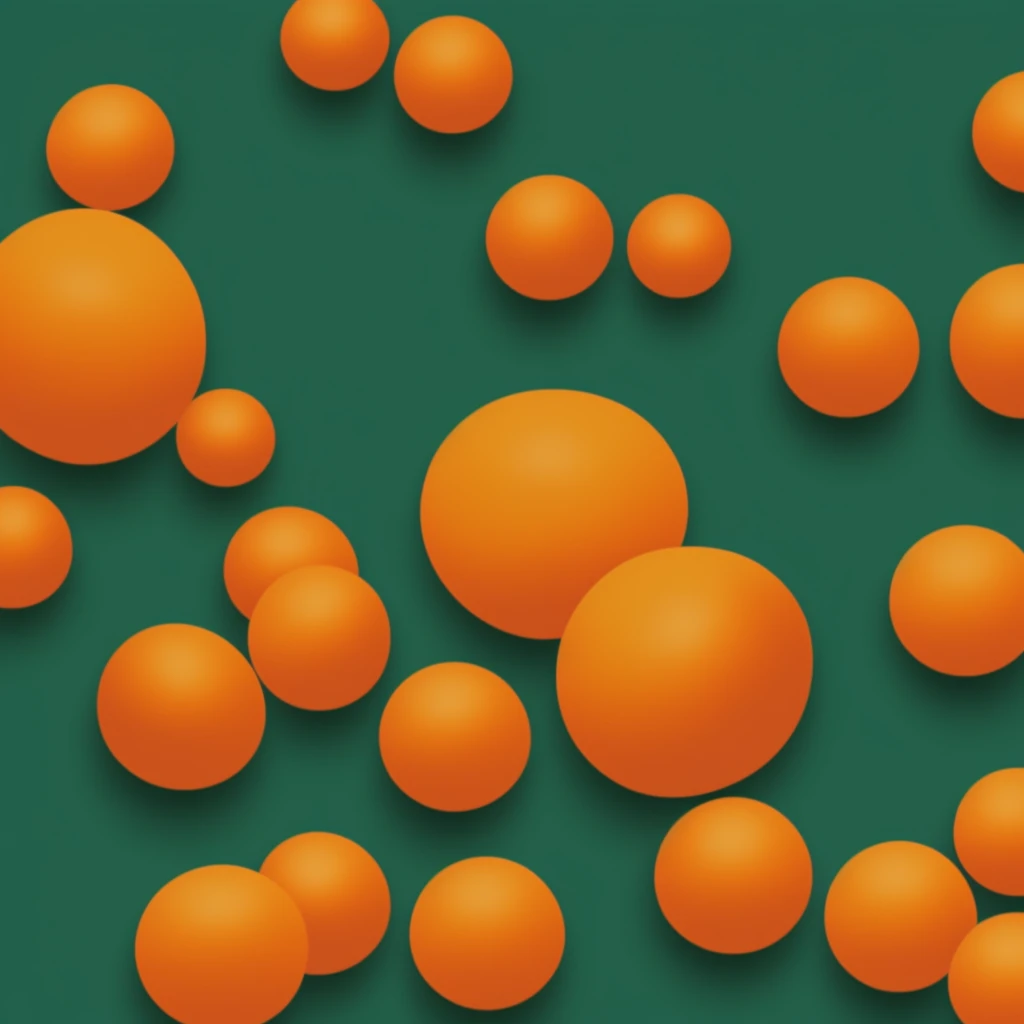 There is an illustration of a frozen mandarin orange in the center of the screen.