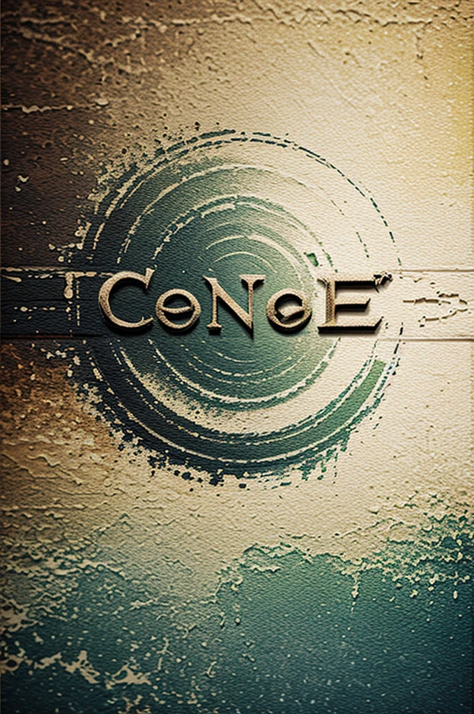Create a landscape style cover design featuring paint brush texture for text. Front cover: an old canvas background with the album name 'PICTURĂ' displayed in a paint brush texture. Back cover: continuation of the old canvas texture."