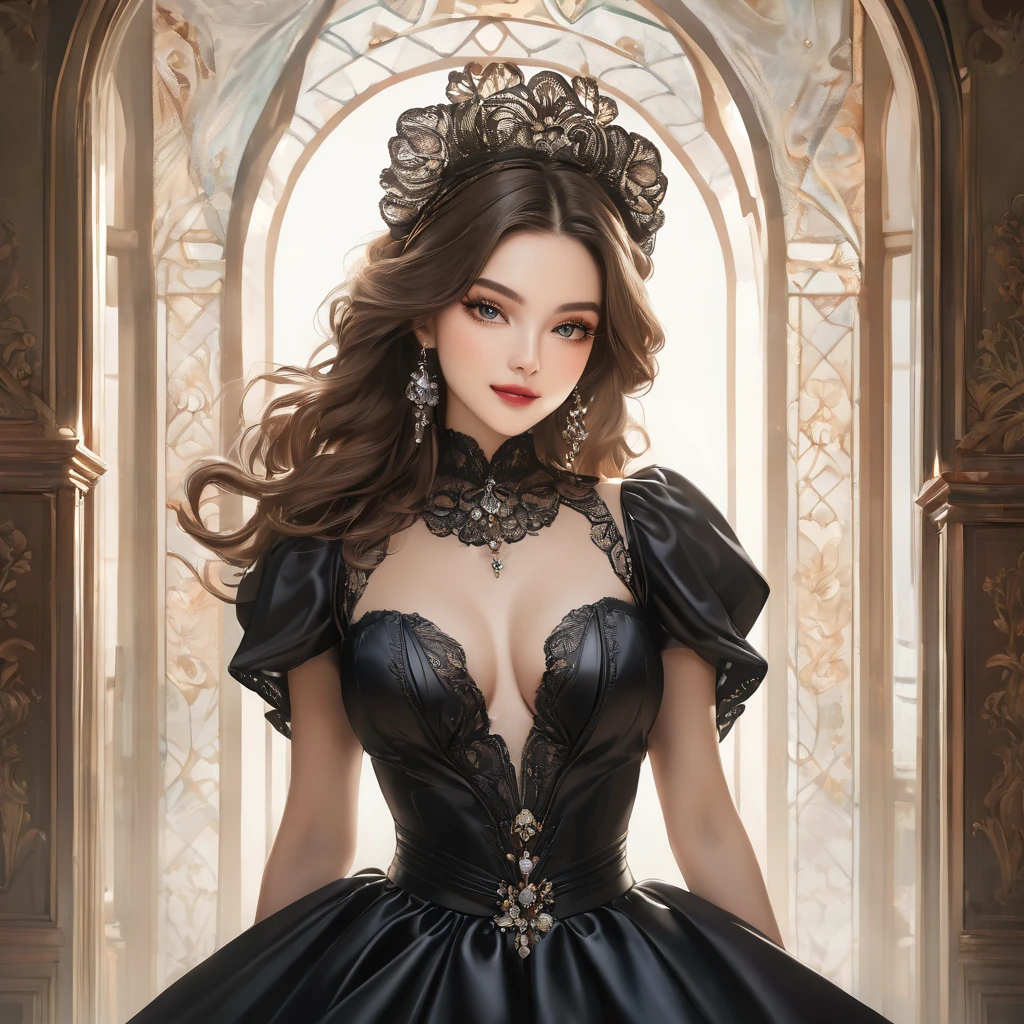 (Genuineistic,photoGenuineistic:1.37),Very detailed,Faithful reproduction of the face of the most famous Italian woman,Beautiful and beautiful eyes,Thick and beautiful lips,Long eyelashes,(Highest quality,4K,8k,High resolution,masterpiece:1.2),Ultra-fine painting,Portraiture,Professional,High resolution,Bright colors,Studio Lighting,Physically Based Rendering,Italian model,Sexy Images,Sensual pose,Great Features,Perfect Skin,Expressive eyes,enchanting smile,Stunning beauty,charming presence,Captivating Charm,to attract attention,Eye-catching,Photogenic,High Fashion,Perfect Makeup,Italian fashion,Sophisticated style,Colorful background,Gorgeous atmosphere,Soft natural light,Rich configuration,Delicate brushwork,Perfect detail,Genuine,Subtle shading,Rich Tone,Beautifully photographed,Amazing technology,Cinematic Quality,Powerful depiction,Artistic interpretation、smile