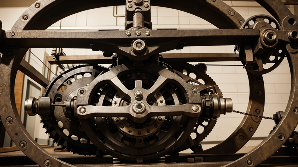 Center cog, front mechanism, straight