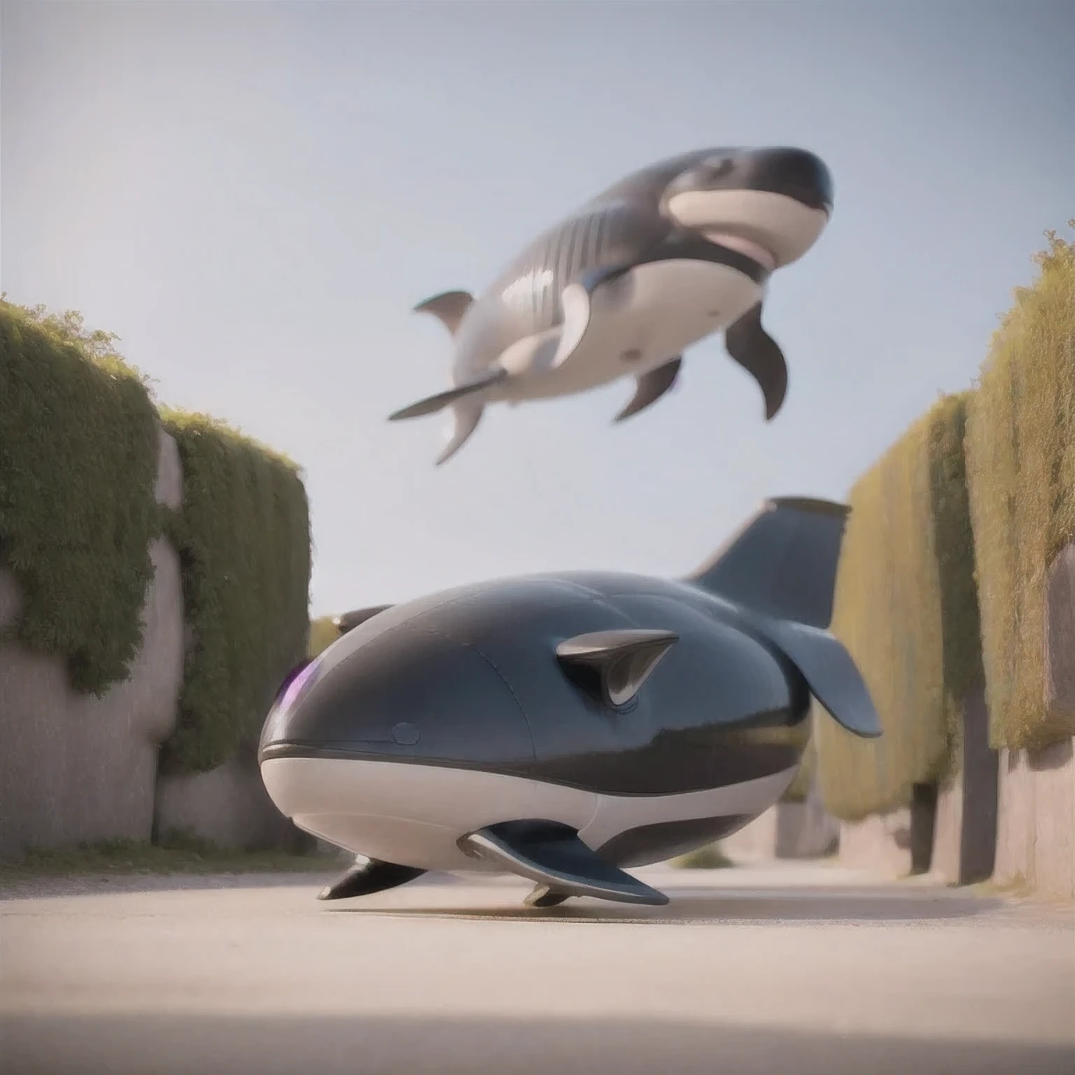 Flying whale