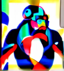 gorilla。solo, High resolution, Machine Body