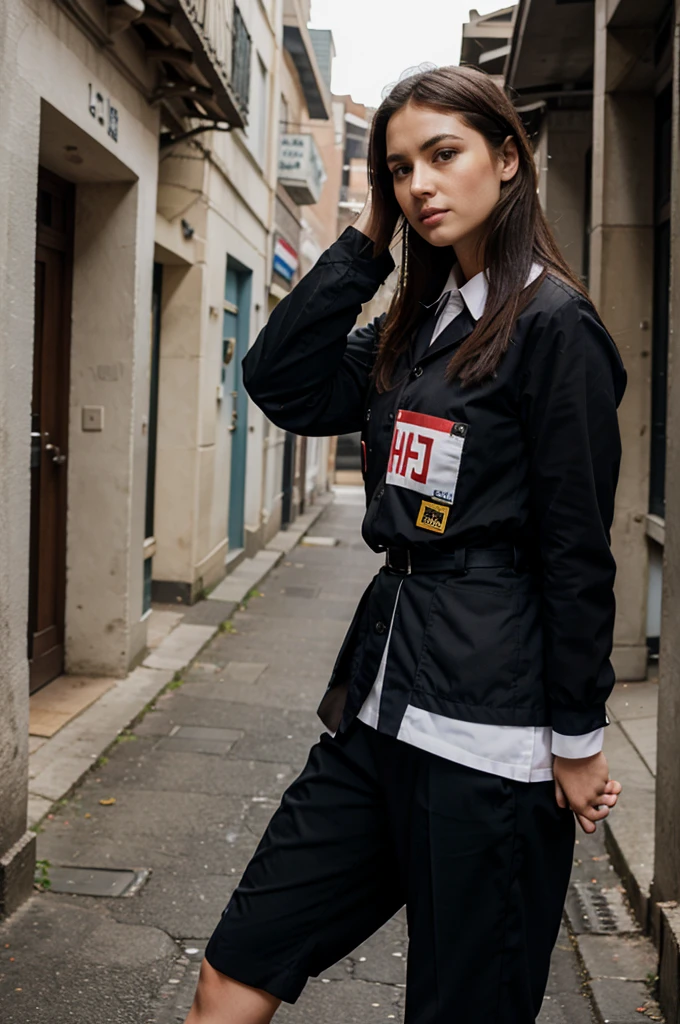 , uniform, hugetits, Realistic