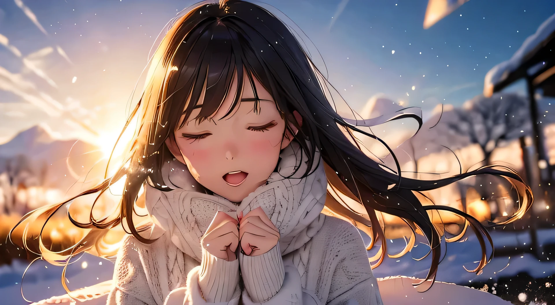 (closed eyes:1.3)