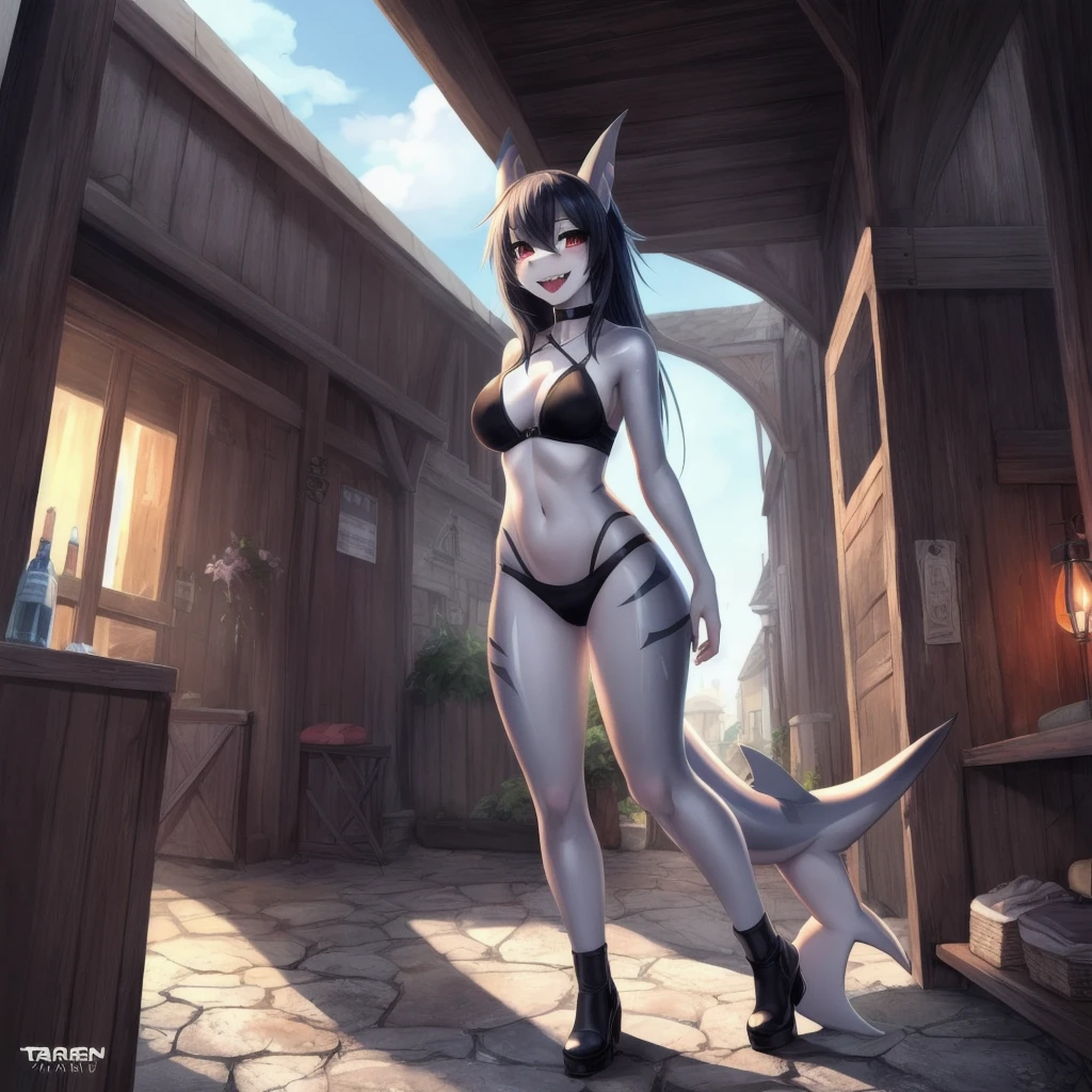 1 girl, shark, sexy, full body,
Found, teranen art, detailed background