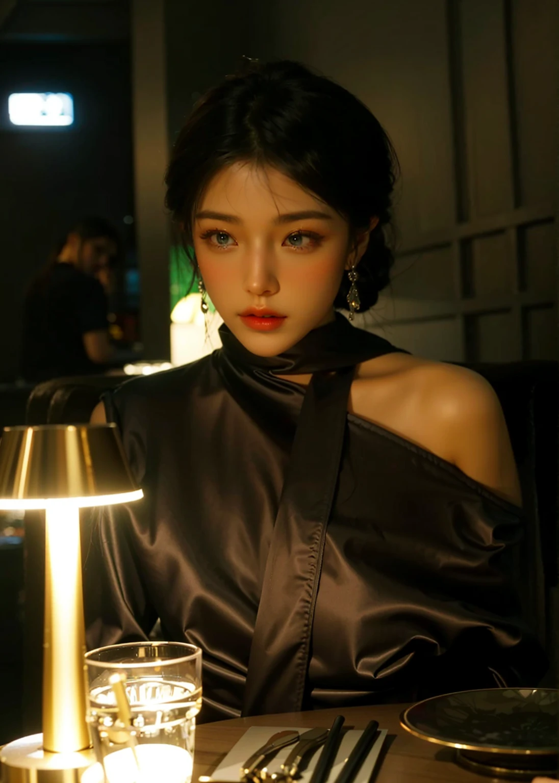 Game Art,Best image quality,Maximum resolution,8K,(A bust photo),(portrait),(Head close-up),(Rule of Thirds),Unreal Engine 5 rendering works,20 year old girl,((Queen)),The eyes are very detailed,(Large Breasts),Elegant and noble,light,Ray Tracing,Game CG,((3D Unreal Engine)),OC rendering reflection mode,4K,Ultra-clear,Sensual,Translucent lace,Fair and plump figure,Pretty Face,Glossy Gel Coat,身着华贵礼服的Queen,Crystal Gem Crown,Necklace jewelry,blue eyes,The tattoo is very three-dimensional,Gorgeous and intricate tattoo designs,Ultra-clear portrait,Sexy thick lips(Red lipstick),Gorgeous clothing,