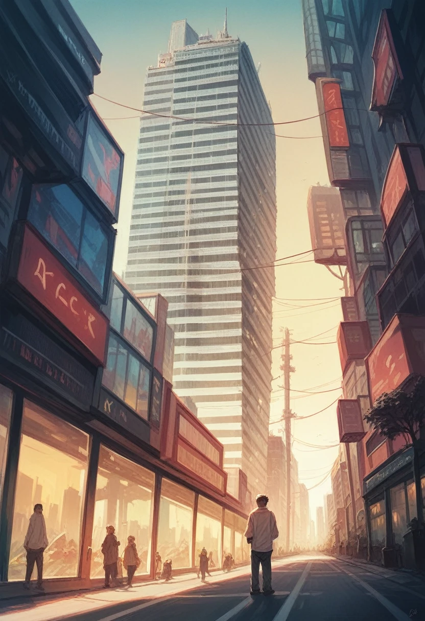 A modern skyscraper, urban cityscape, contemporary architecture inspired by nature, abstract shapes, ultra photorealistic, bright lighting, photorealistic 3D rendering, 8k: