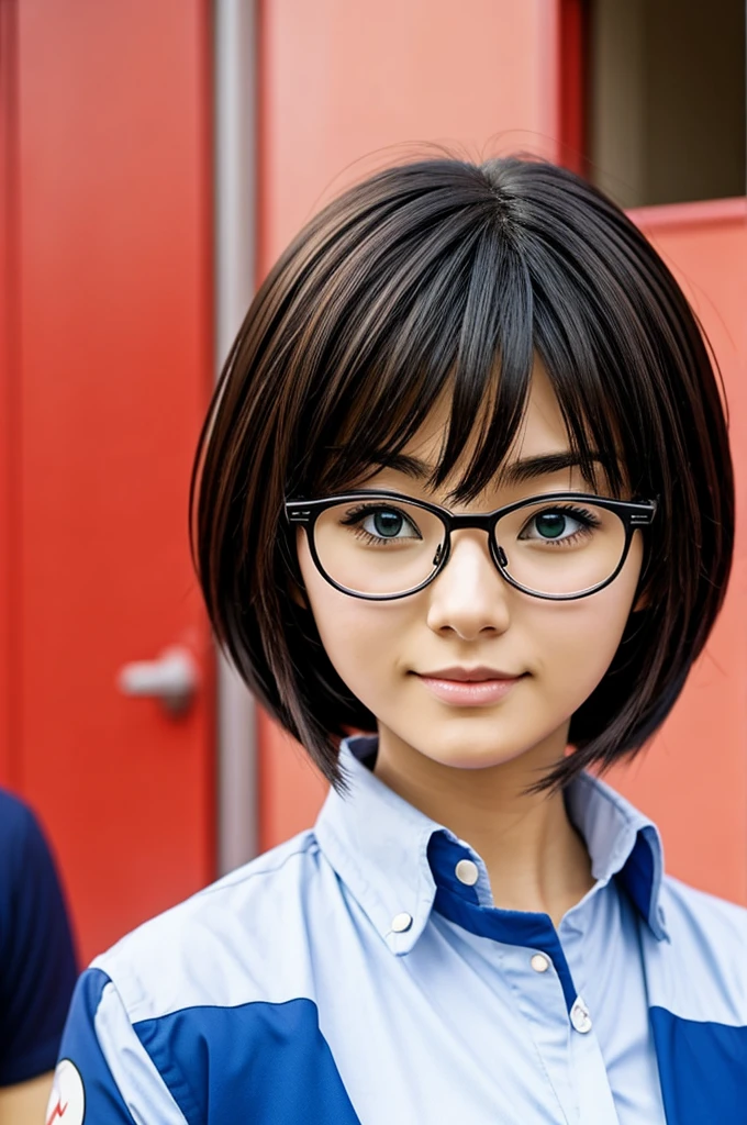 Anime characters
Girl
With glasses
