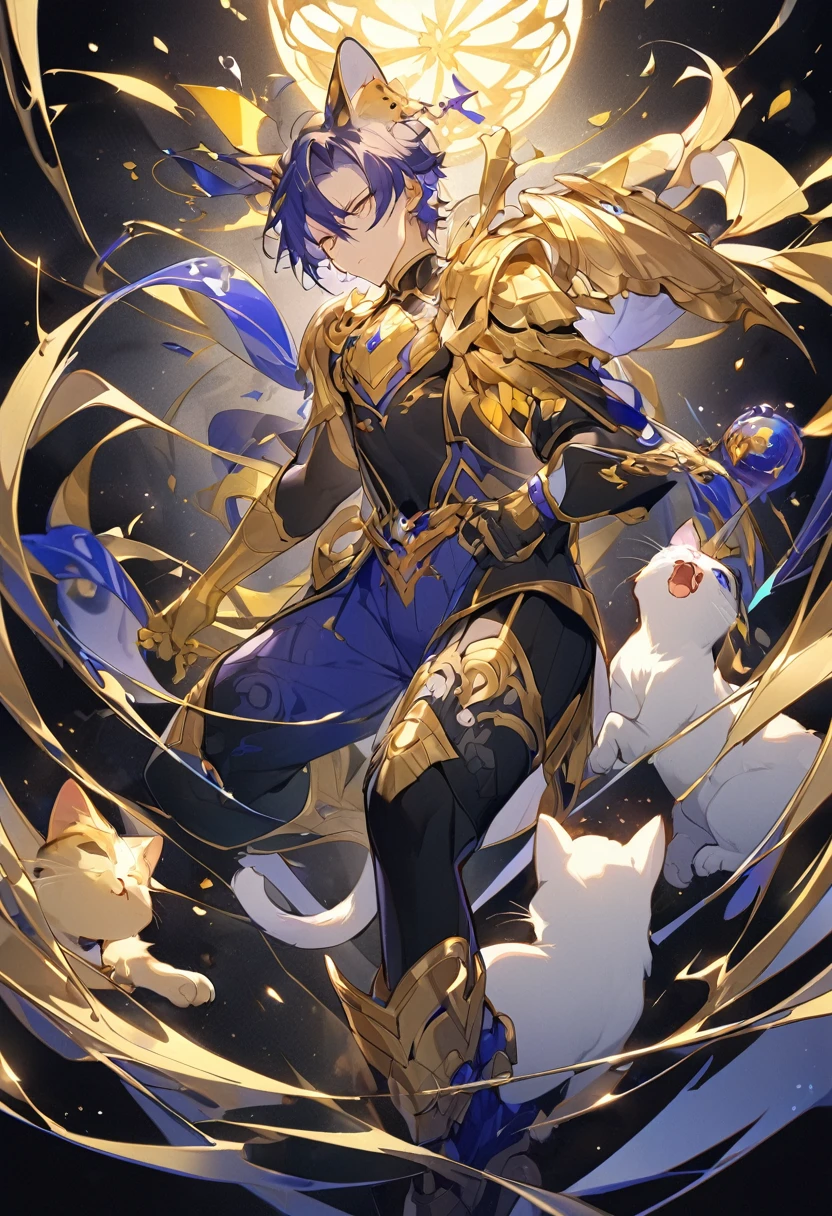 Little male cat,Boys,Has a tail,Lovely,Thin,struggle,eternal,gold,gold化,Yellow crystal,gold粘液,脚变成gold,手变成gold,gold蔓延脚,gold脚,gold手,illumination,gold人,gold化,脚被变成gold,charming,Boys们 ,gold脚,Wear tights,plastic,Full body portrait,smooth的,full-body tights,Thin,gold凝胶涂层,gold手臂,gold小腿,gold躯干,全身gold,gold小男孩,struggle,smooth