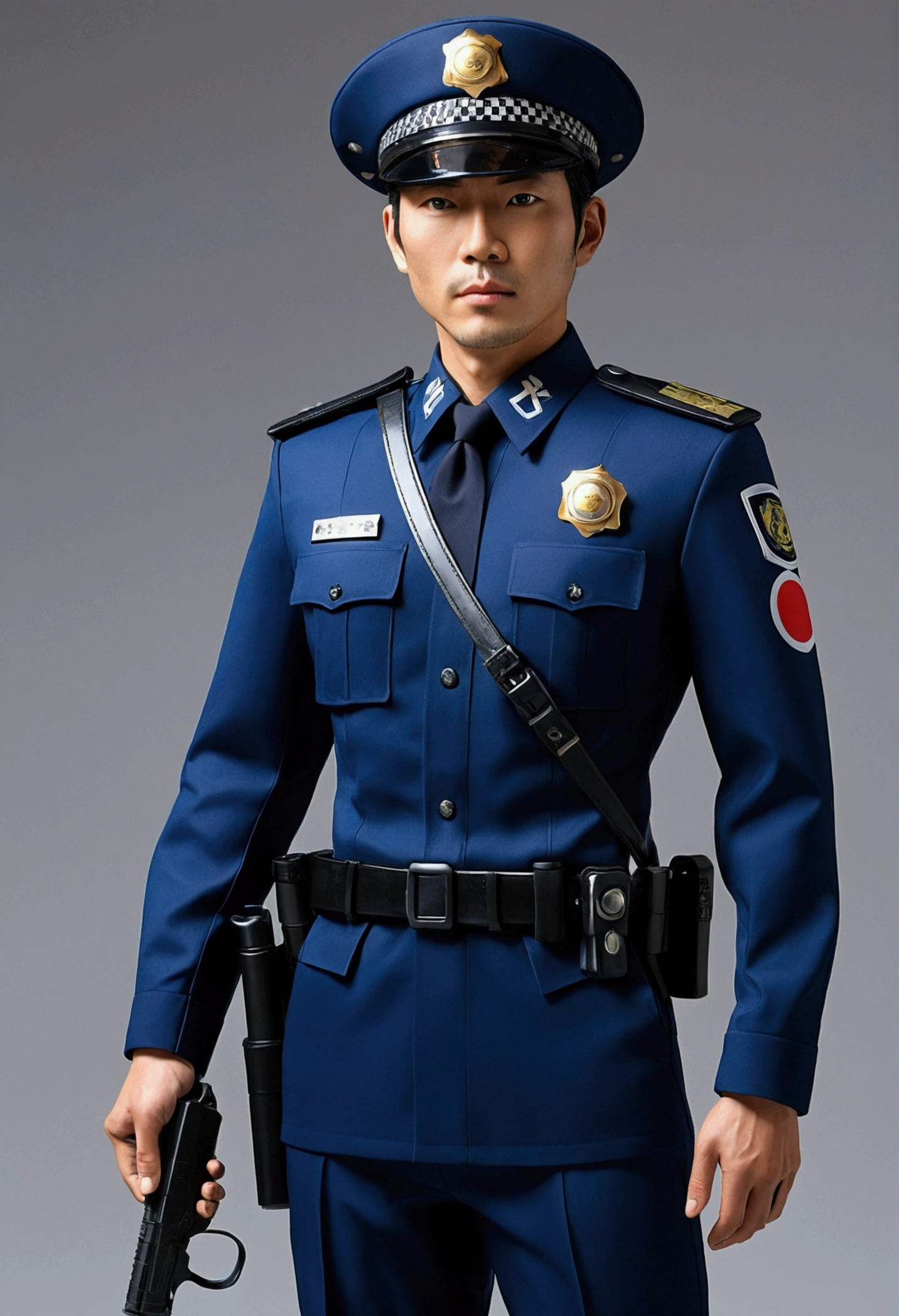 Japanese police officer