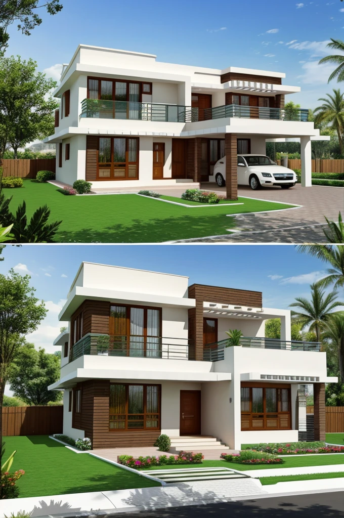 Modern level 4 house