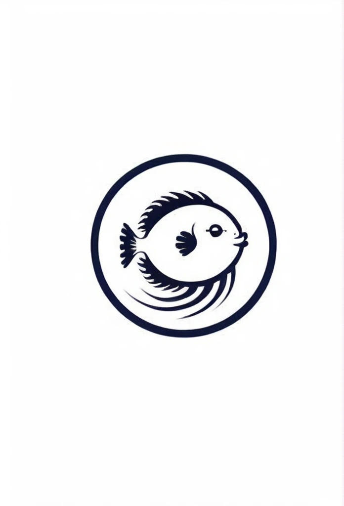 Luxury Puffer Restaurant Logo Mark in Japan
Logo marks of high-end Japanese puffer fish restaurants
Puffer is depicted as a stroke of calligraphy
Pretty cool
Luxury Japanese Restaurant Logo Mark
chic and modern design
White background