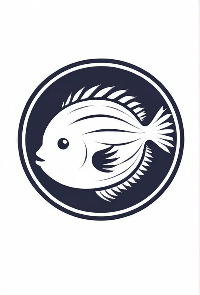 Luxury Puffer Restaurant Logo Mark in Japan

 Logo marks of high-end Japanese puffer fish restaurants

 Puffer is depicted as a stroke of calligraphy

 Pretty cool
 Luxury Japanese Restaurant Logo Mark
 chic and modern design

 White background
