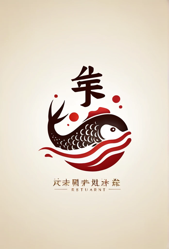 Luxury Puffer Restaurant Logo Mark in Japan

 Logo marks of high-end Japanese puffer fish restaurants

 Puffer is depicted as a stroke of calligraphy

 watercolor style

 Pretty cool
 Luxury Japanese Restaurant Logo Mark
 chic and modern design

 White background