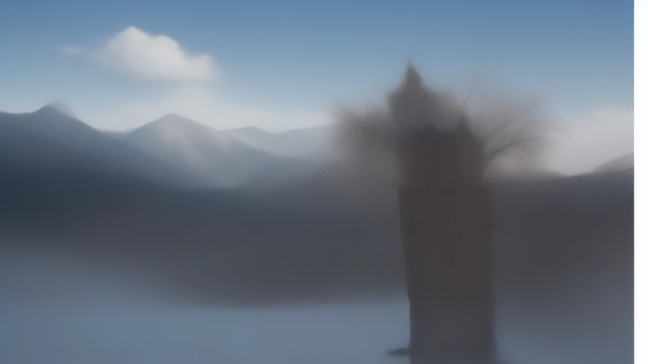 Anime poster style,slayer,boy, castle tower high perch background, Snow Mountain Background, It&#39;s snowing, (white hair:0.8), (focus on young men: 0.8), Zoom lens shot, By Studio Ufotlble,Skeleton Arm, dragon (((Masterpiece))), (((best quality))), (Very detailed CG unity 8k wallpaper.)