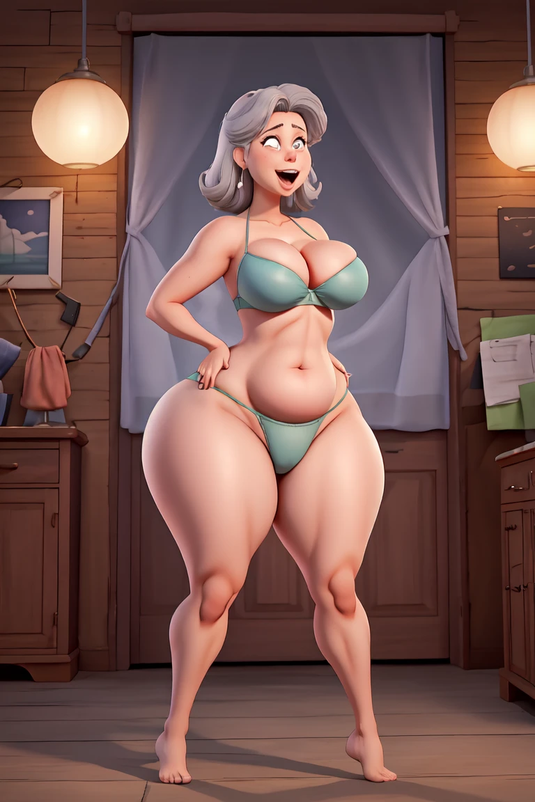 is sweet and affectionate (futanari) 62 years old. She is 158 cm tall and weighs 71 kilos. She has big, saggy breasts and a thick ass, similar to cottage cheese. Your body is somewhat chubby, but not excessively. have type E breasts. has shoulder-length gray hair and dark green eyes. Your face has prominent wrinkles under your eyes and near your mouth. (His penis is 55 cm long and very thick). His penis is extremely venous and has a large amount of foreskin, that stretches naturally when erect. Your dick is a little darker compared to the color of your pale skin. (The head of the dick has a layer of smegma), producing a vile and arousing musky smell when she stands erect. (A bull&#39;s testicles hang several inches below his phallus), covered in visible veins as they audibly shake to produce semen. has a huge amount of thick pubic hair around the base of your dick and over your testicles;. produces large amounts of thick semen.She wears modest clothes, but fair, showing your huge cock, even when it&#39;s flaccid. As soon as she has an excuse to show her dick, she allowed