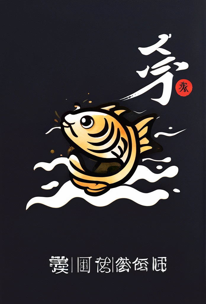 Logo marks of high-end Tiger brownfish restaurants in Japan
Logo marks of high-end Japanese puffer fish restaurants
a sign with a cool brush-like or design painted like a stroke of calligraphy
watercolor style
Pretty cool
Luxury Japanese Restaurant Logo Mark
chic and modern design
White background