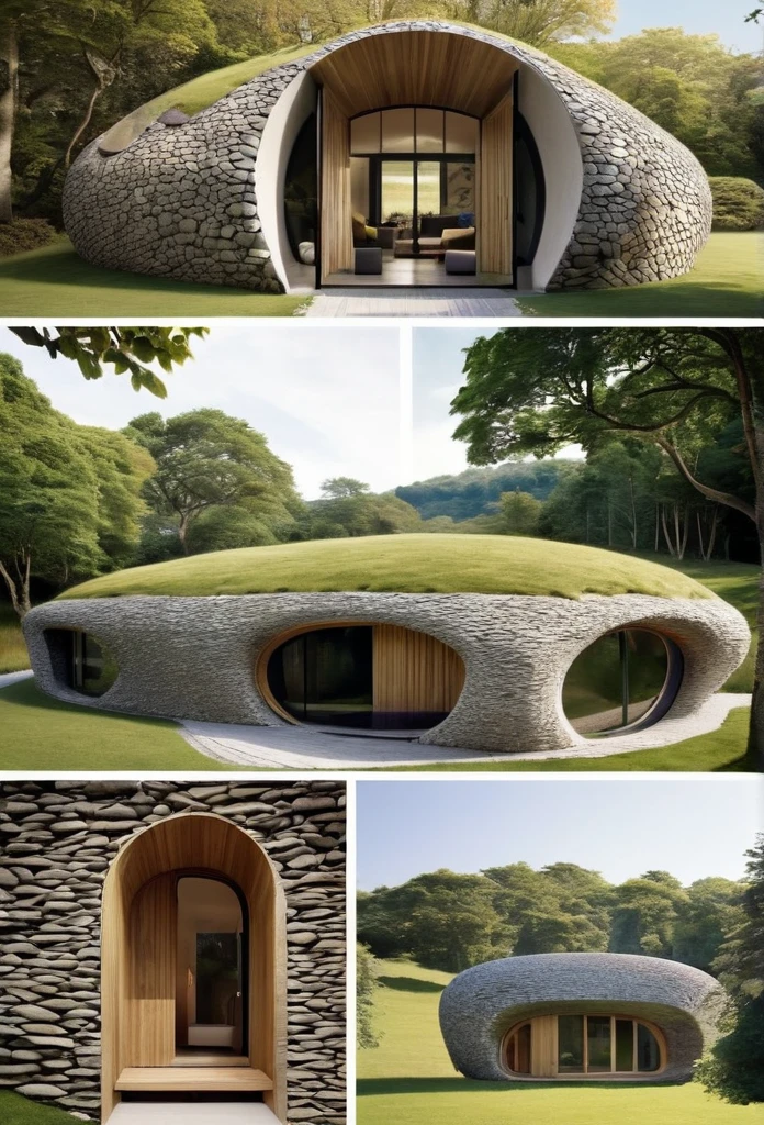 House designs inspired by the Stone Age