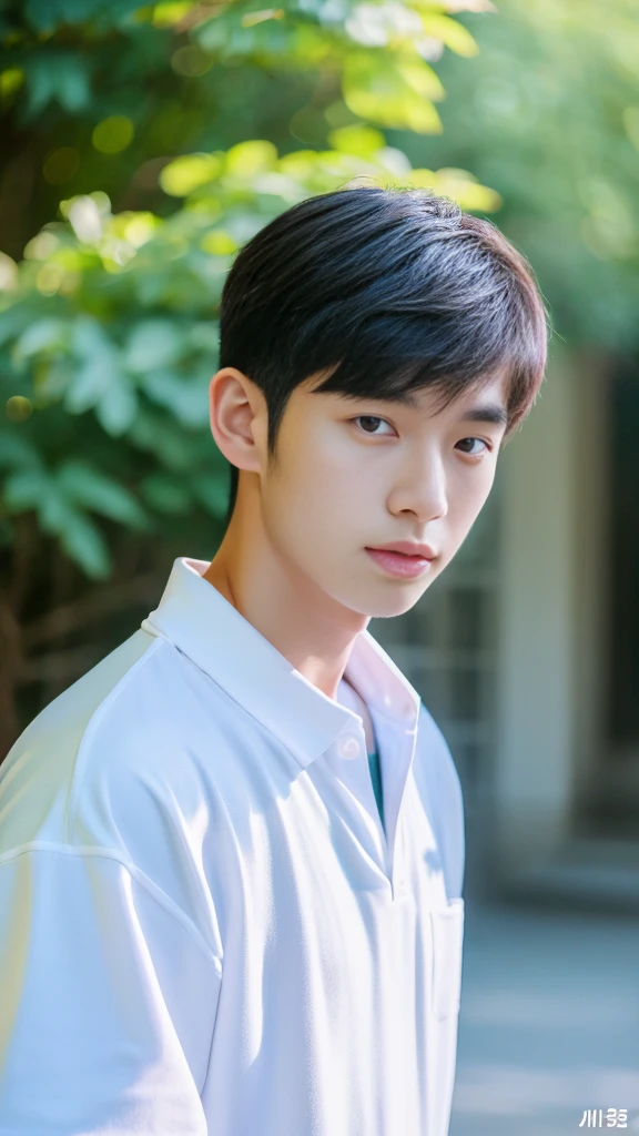 Asian alpha male in white shirt looking at camera, Shin Jinying, Kim Do-young, Paint Ulzzang, Shen Quanrui, korean men, Shin Jin Young&#39;s Aesthetics, faceเกาหลีที่น่ารัก, handsome young man&#39;face, Jaeyong Nam, beautiful eyes、Kim Taejoon, Hyungtae, Inspiration from Jong Suk Lee, Avatar, Korean artist, Jung Jae Hyo 