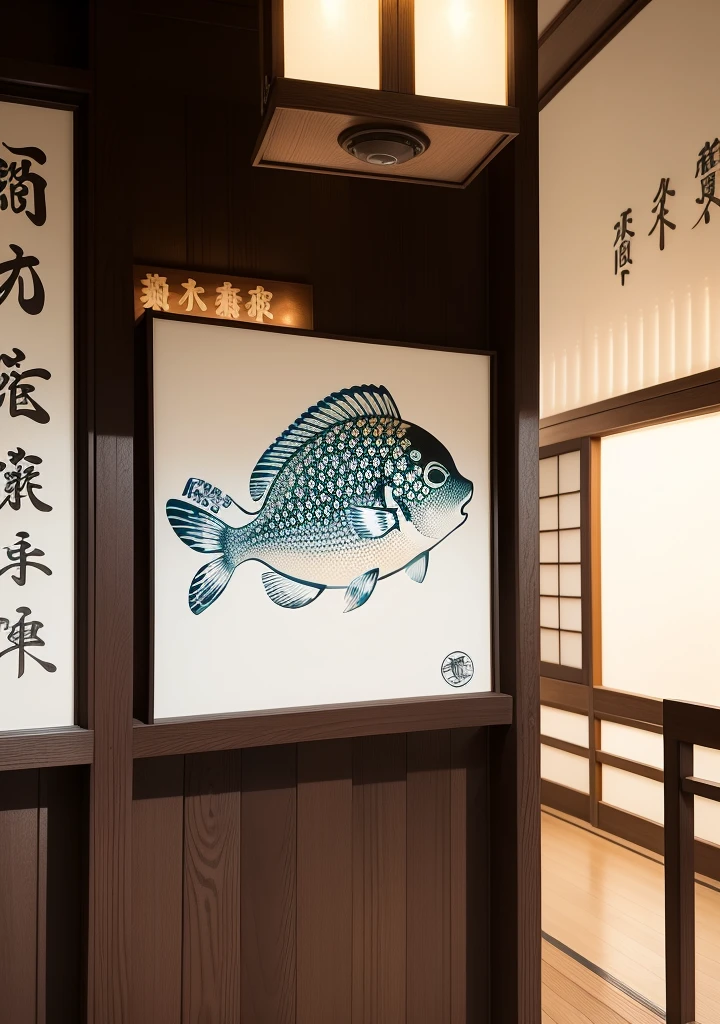 Logo marks of high-class Japanese pufferfish restaurants in Japan
a signboard with a cool brush-like design that depicts Japanese pufferfish as if it were a stroke of calligraphy
watercolor style
Pretty cool
Luxury Japanese Restaurant Logo Mark
chic and modern design
White background